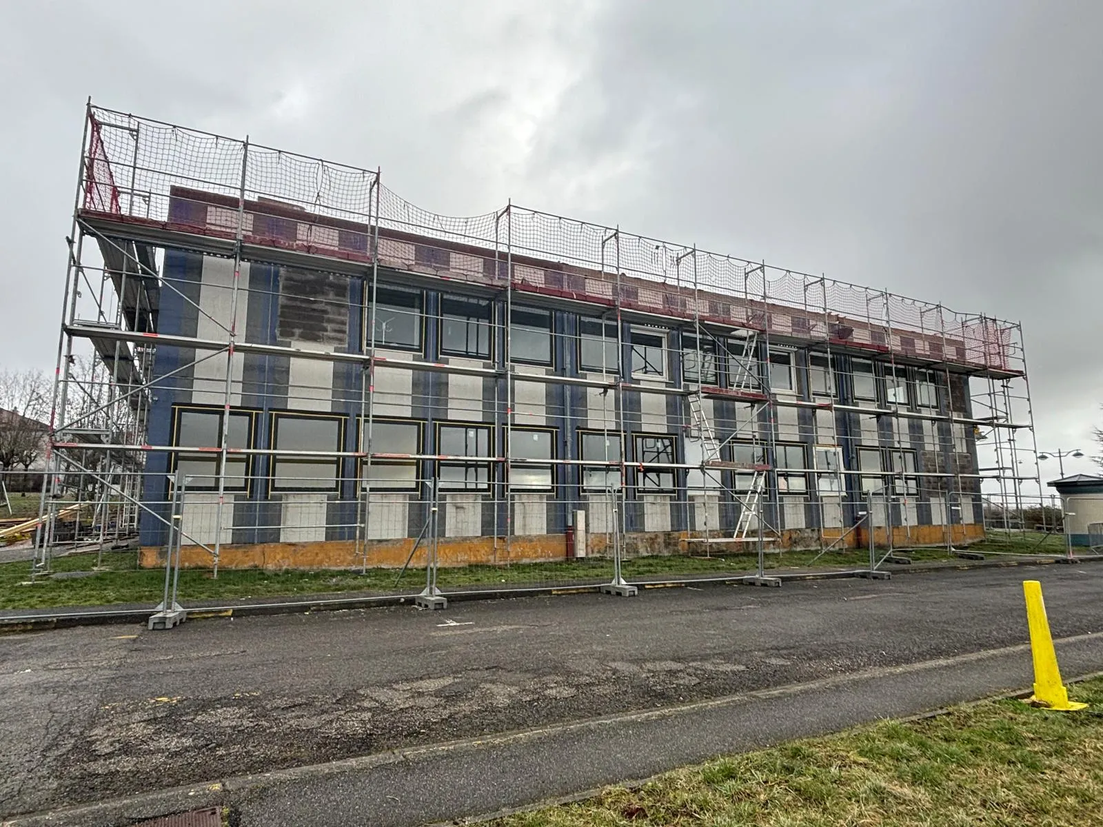 Échafaudage monté par ZF Fassaden